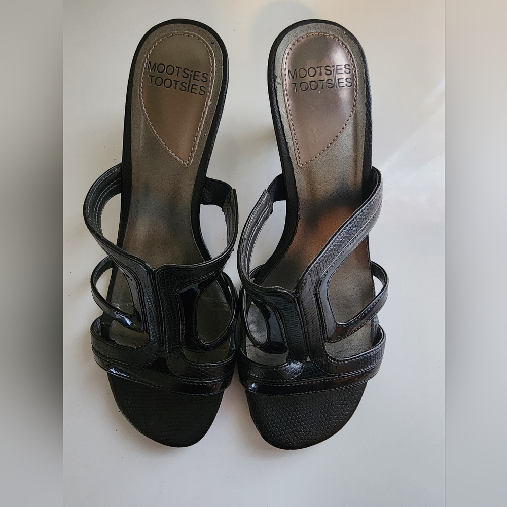 Mootsies Tootsies Black Size 6 Heels - Picture 10 of 10